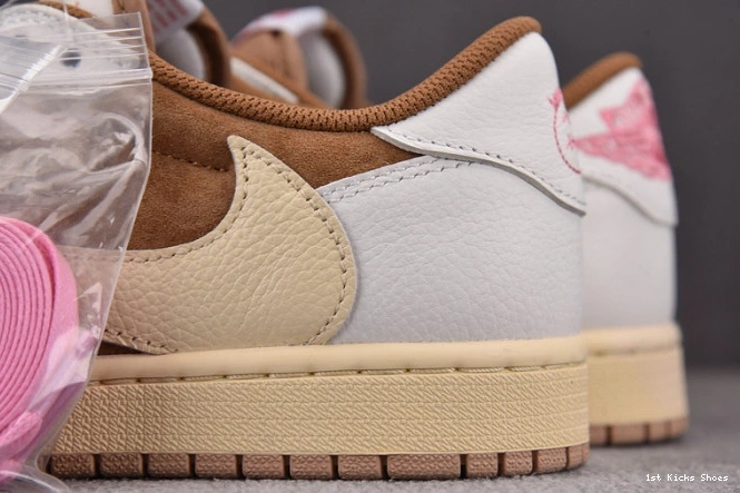 1st Kicks AJ Low Scott 1 SP x Travis DM7866-106 OG 0707